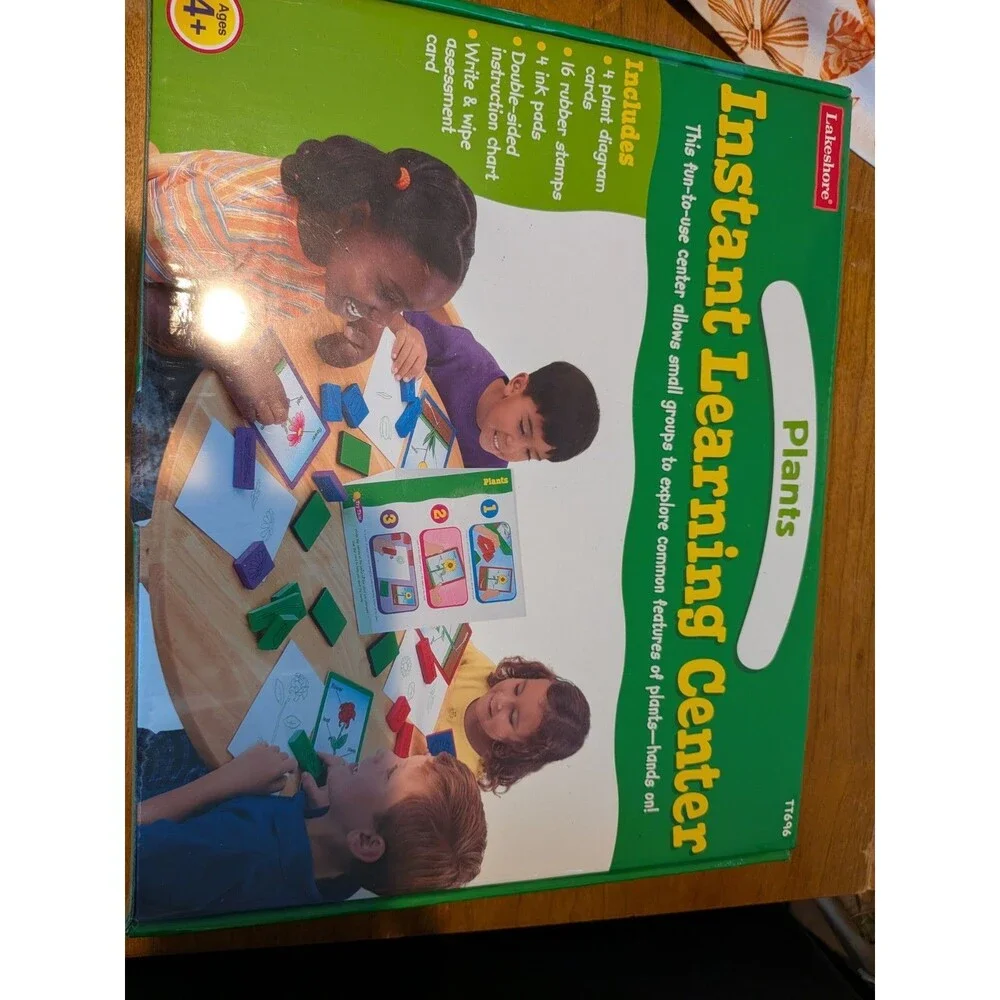 Lakeshore Instant Learning Center Plants TT696 Complete 4+
